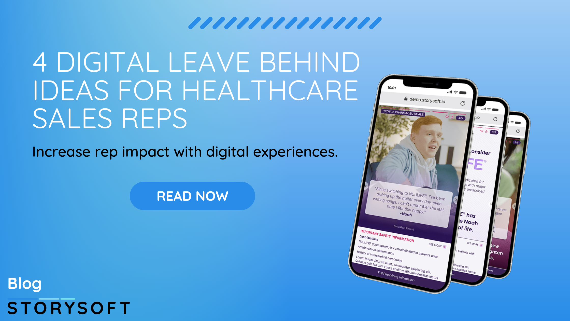 4 Digital Leave Behind Ideas for Healthcare Sales Reps